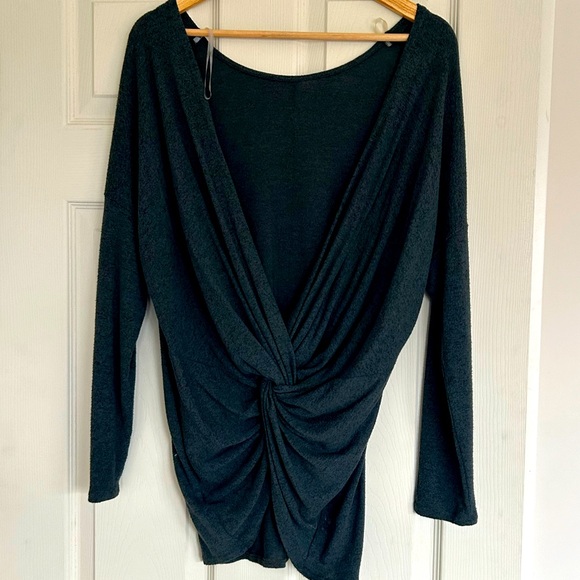 Jean Machine Open Back Forest Green Too - Picture 4 of 5